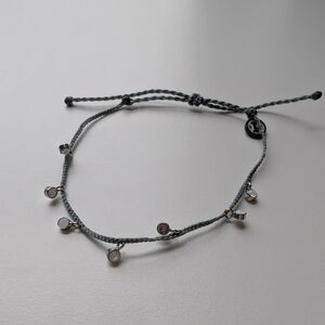 Pura vida opal anklet